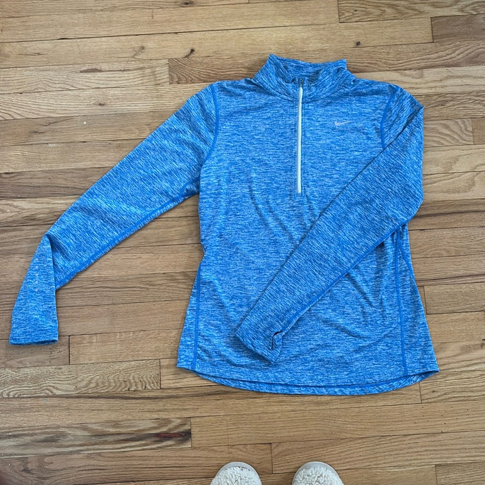 Nike Running Dri-Fit quarter zip - size M